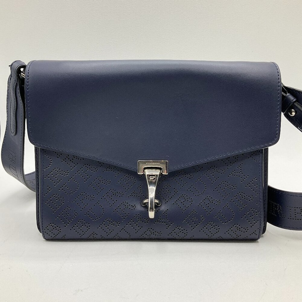 Burberry Blue Crossbody Bag with Sleek Design